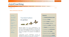 Desktop Screenshot of jointcoaching.com